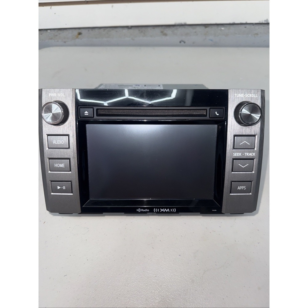 TOYOTA TUNDRA Radio Receiver Screen Display ✅TESTED✅ OEM 2014 - 2019 MP3 CD XM
